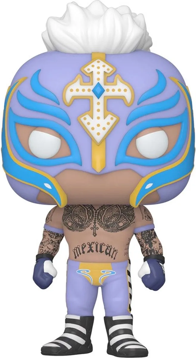 WWE - POP! Rey Mysterio 9 cm Verzamelfiguur van Funko in Multicolours – productfoto