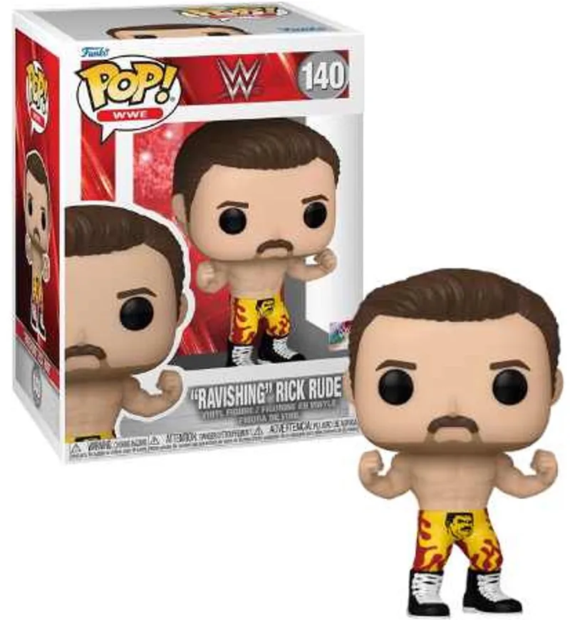 WWE - POP! Rick Rude 9 cm Verzamelfiguur van Funko in Multicolours – productfoto