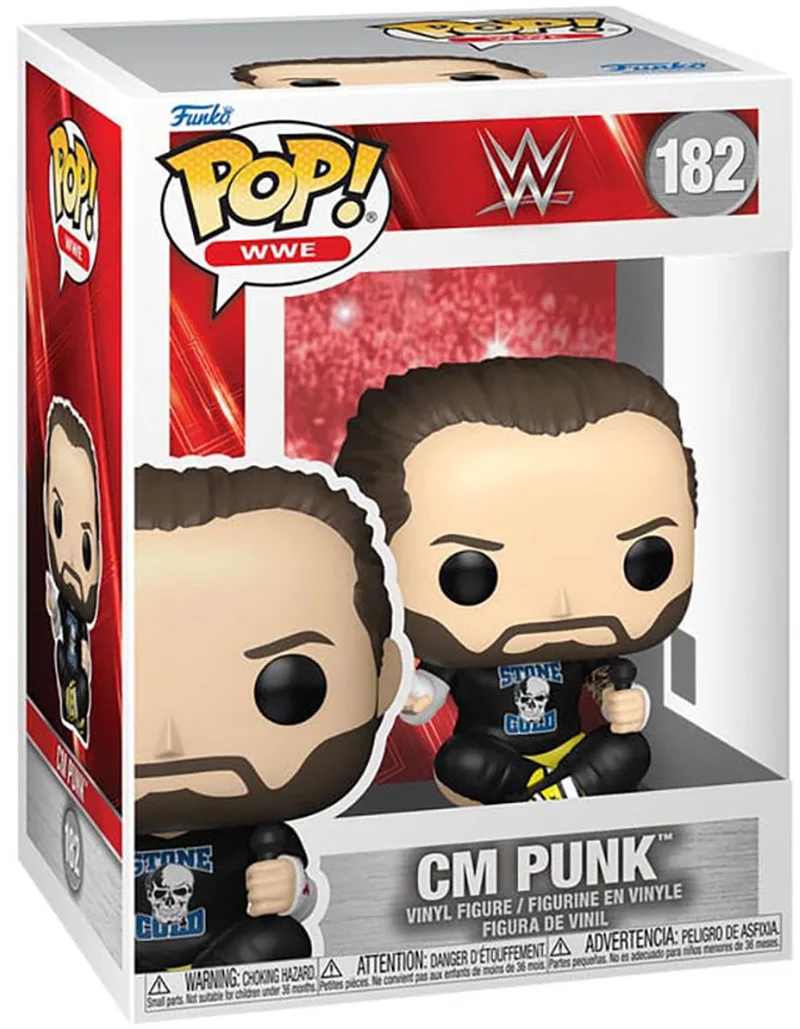 WWE POP! Vinyl Figure CM Punk 9 cm POP! Figuur by Funko in Multicolour – product photo