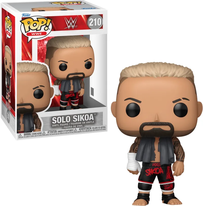 WWE POP! Vinyl Figure Solo Sikoa 9 cm POP! Figuur van Funko in Meerkleurig – productfoto