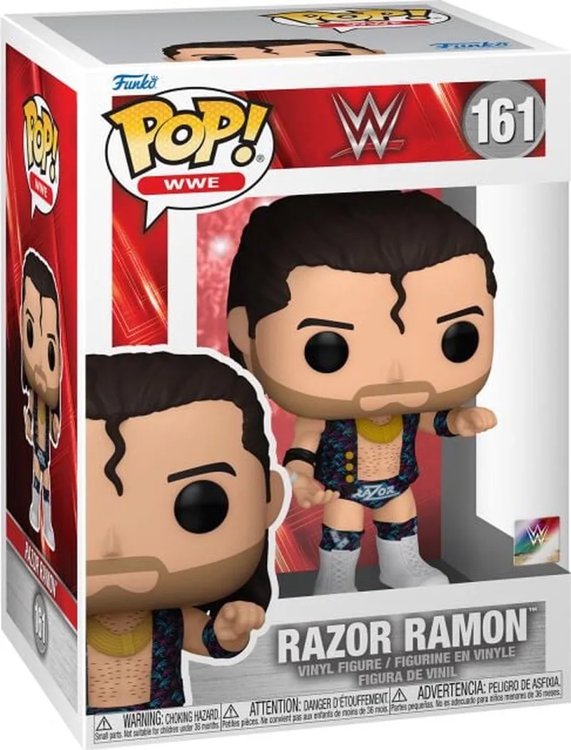 WWE Razor Ramon vinyl figuur 161 Funko Pop! all-over PVC - Fan merch, sport, WWE/Wrestling van Funko in Meerkleurig – productfoto