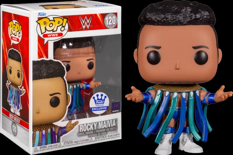 WWE - Rocky Maivia Metallic Funko Shop Exclusive by Funko in Multicolour – product photo