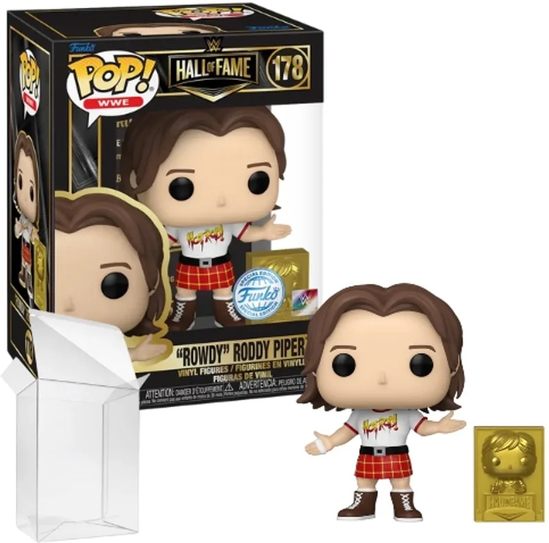 WWE: “Rowdy” Roddy Piper (Hall of Fame) #178 Special Edition Exclusive van Funko in Meerkleurig – productfoto