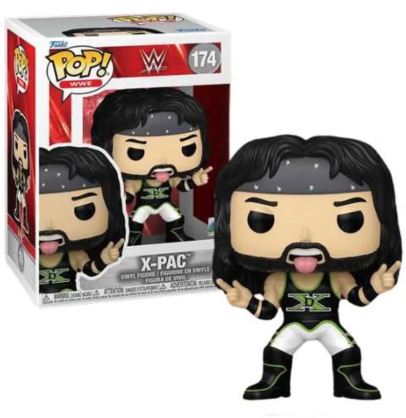 WWE: X-pac #174 van Funko in Groen – productfoto
