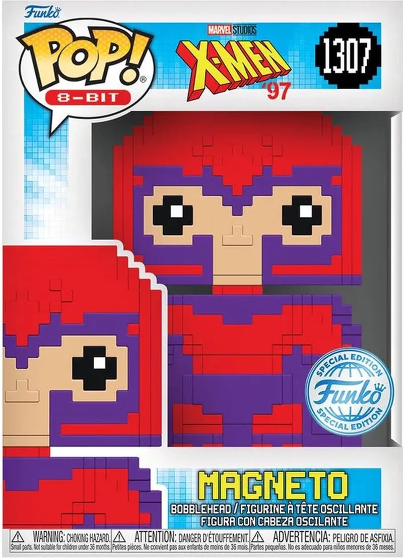 X-Men '97 - 8-Bit - Magneto #1307 - Special Edition - Verzamelfiguur van Funko in Meerkleurig – productfoto