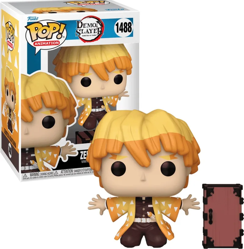 Zenitsu Protecting Nezuko's Box 1488 Demon Slayer Exclusive van Funko in Meerkleurig – productfoto