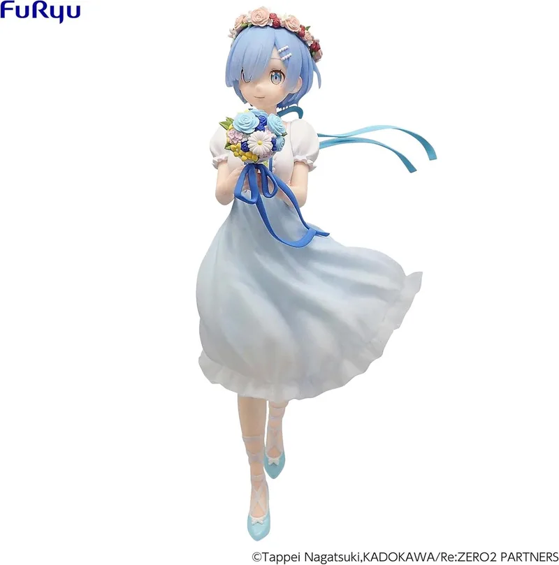 Re:Zero − Starting Life in Another World - Figure - Rem - Trio-Try-iT - Bridesmaid Ver. van FuRyu in Blauw – productfoto