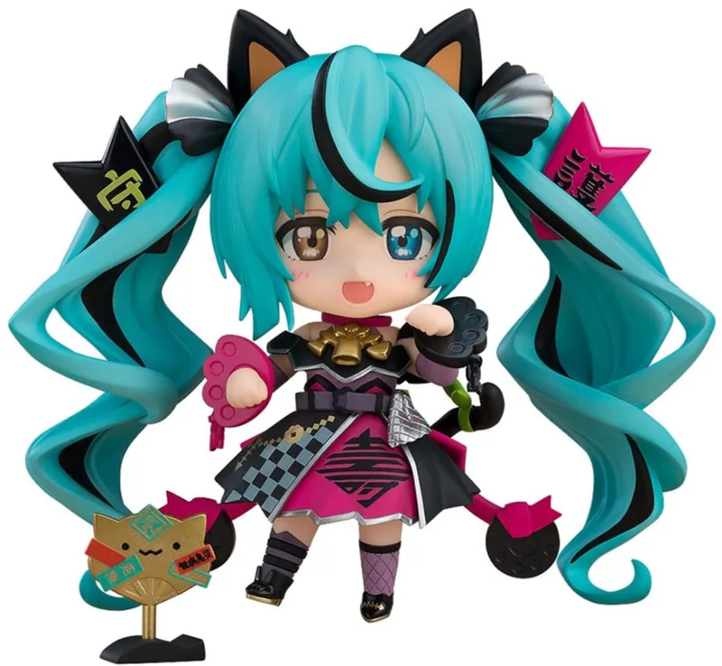 Character Vocal Series 01 Nendoroid Action Figure Hatsune Miku: Black Maneki Miku Ver. 10 cm Action Figuur by Good Smile Company in Multicolour – product photo