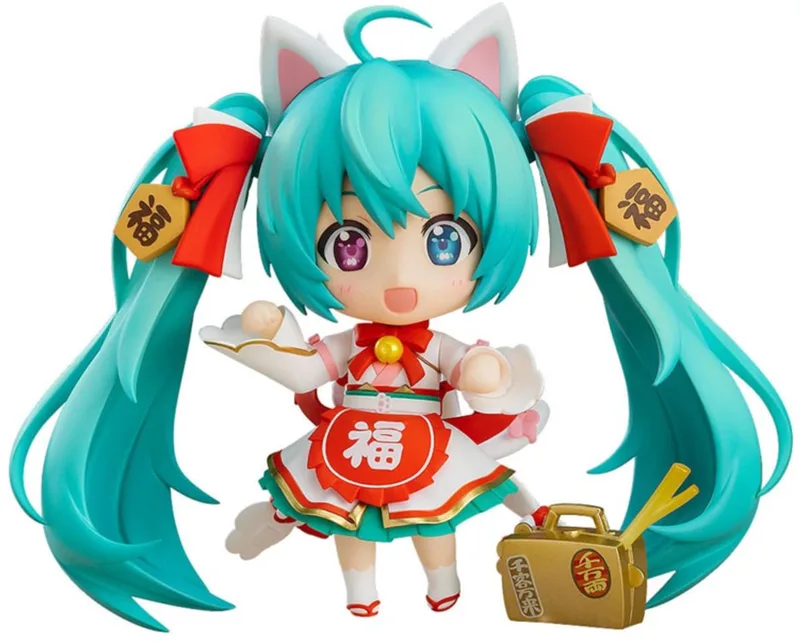 Character Vocal Series 01 Nendoroid Action Figure Hatsune Miku: Maneki Miku Ver. 10 cm Action Figuur by Good Smile Company in Multicolour – product photo