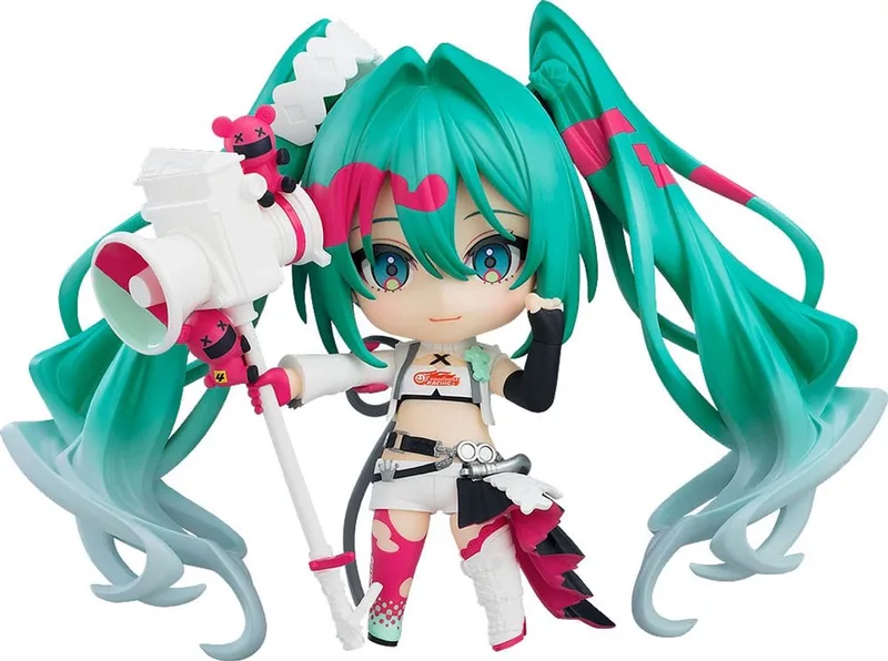 Hatsune Miku GT Project Nendoroid Action Figure Racing Miku: 2025 Ver. 10 cm Action Figuur van Good Smile Company in Meerkleurig – productfoto