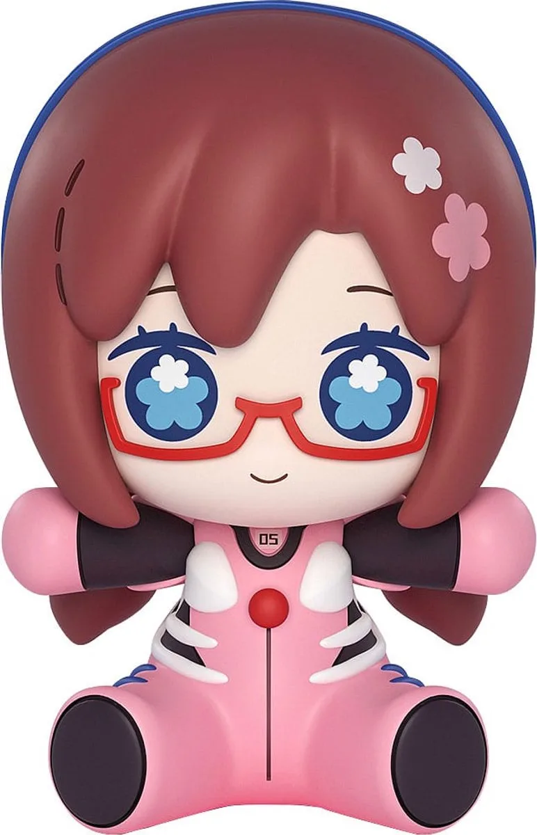 Neon Genesis Evangelion: Rebuild of Evangelion Huggy Good Smile Chibi Figure Mari Illustrious Makinami: Plugsuit Ver. 7 cm Mini-Figuur van Good Smile Company in Meerkleurig – productfoto