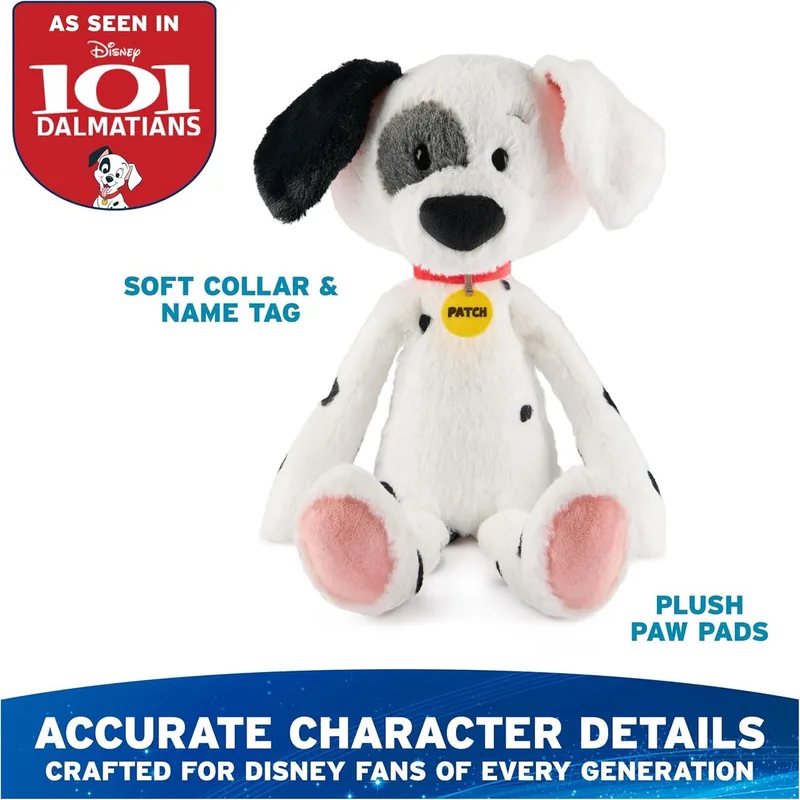 Disney Patch - 101 Dalmatiërs - pluche 38 cm by Gund in Black – product photo