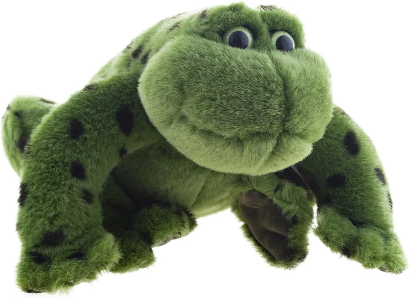 Knuffel - kwakende kikker Jeremiah 23 cm by Gund in Green – product photo