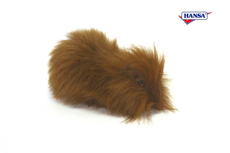 knuffel cavia - 30 cm - pluche - knuffeldier - realistische knuffels de Hansa Creations en Marron – photo produit