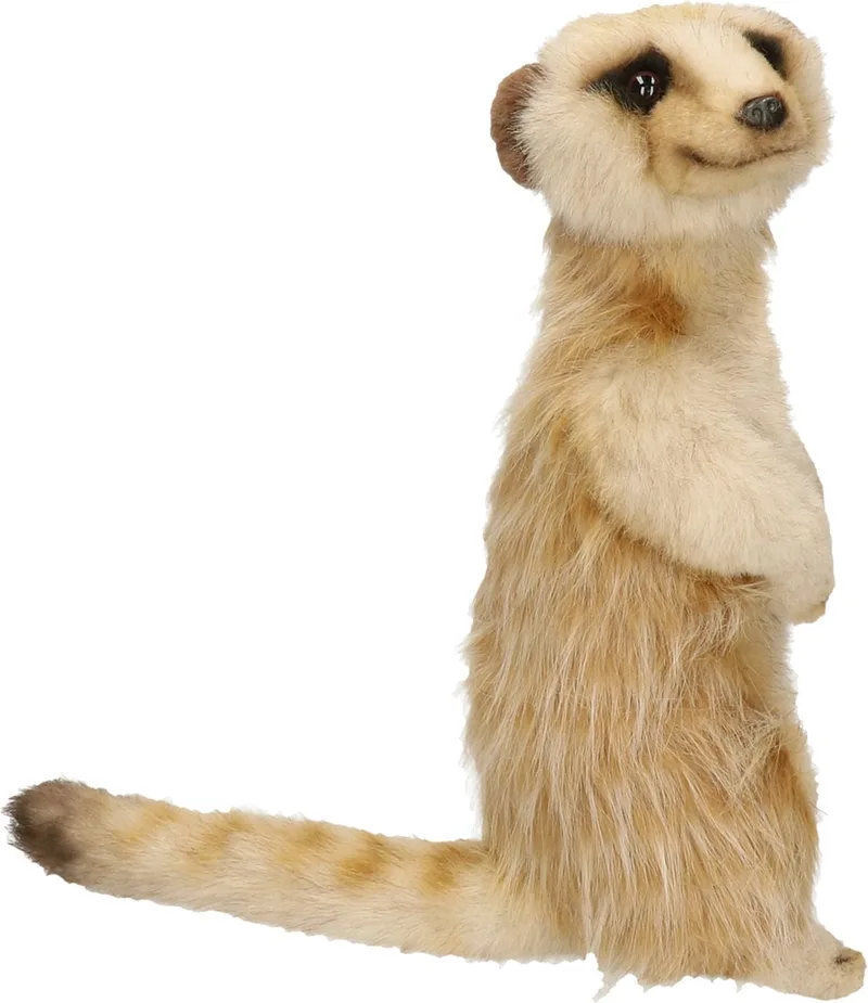Stokstaartje knuffel - zittend - 26 cm - Savanne knuffeldier - pluche de Hansa Creations en Multicolore – photo produit