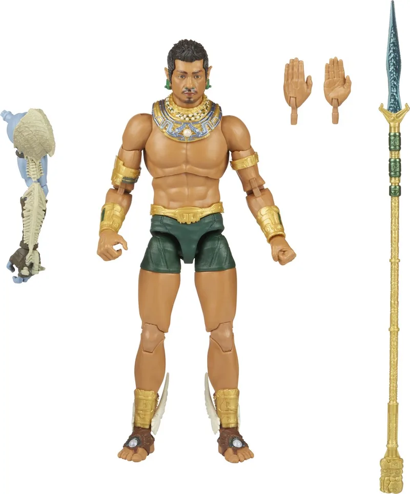 Black Panther Actiefiguur Namor 15 cm Wakanda Forever Marvel Legends Series Attuma BAF van Hasbro in Multicolours – productfoto