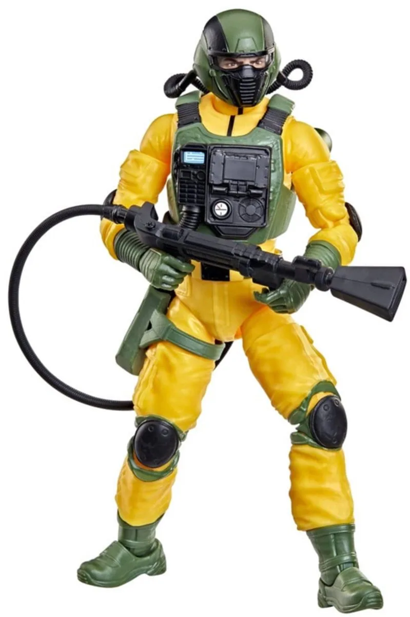 G.I. Joe Classified Series Action Figure #198 Airtight 15 cm by Hasbro in Black – product photo