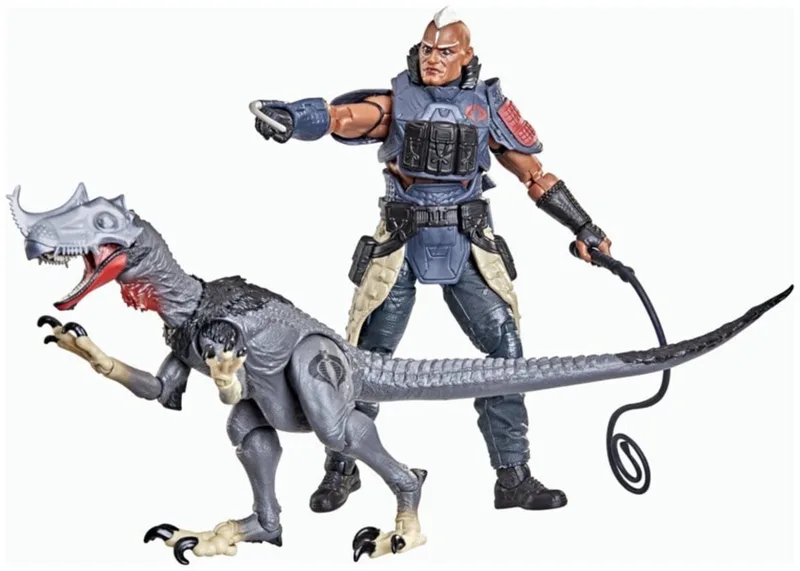 G.I. Joe Classified Series Action Figure 2-Pack #196 Professor Rottclaw & Cobra Deinonychus 15 cm Action Figuur van Hasbro in Meerkleurig – productfoto