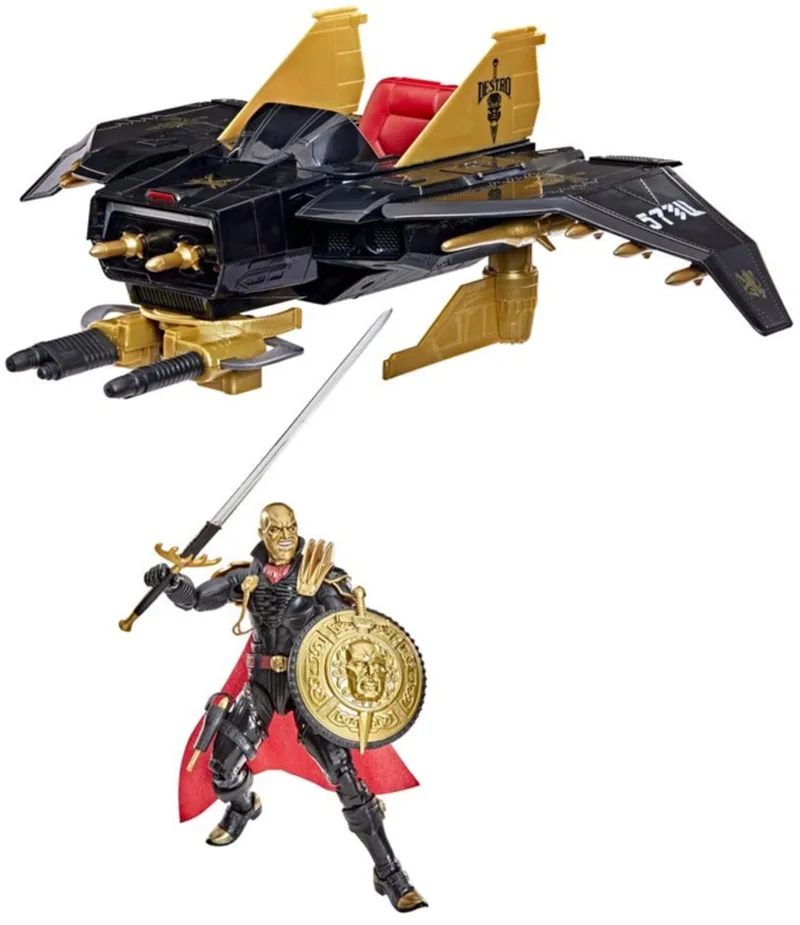 G.I. Joe Classified Series Action Figure and Vehicle Set #203 Destro & Iron Grenadier Despoiler 15 cm Action Figuur van Hasbro in Meerkleurig – productfoto
