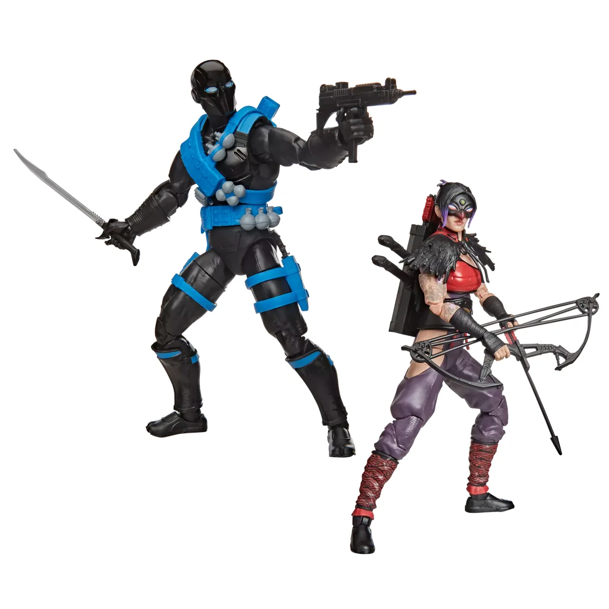 G.I. Joe Classified Snake Eyes & Kim “Jinx” Arashikage de Hasbro – photo produit