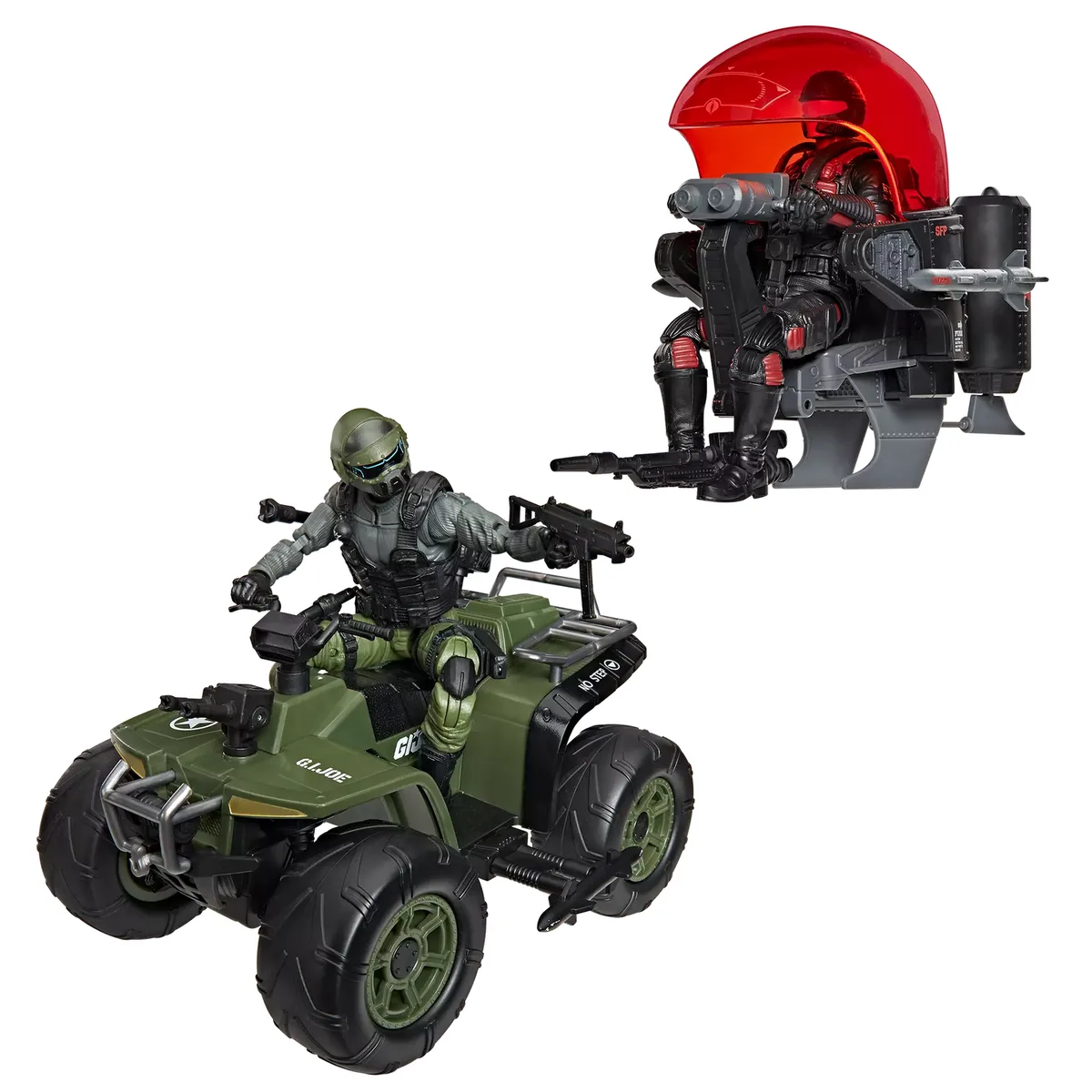 G.I. Joe Classified Snake Eyes Vs. Stealth Viper van Hasbro – productfoto