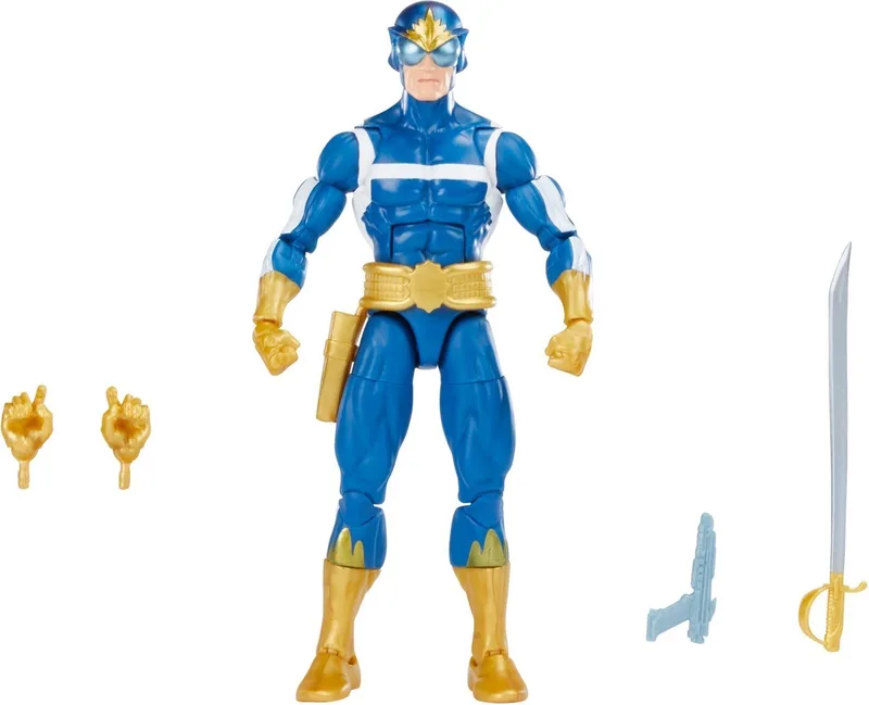 Guardians Of The Galaxy - GOTG Comics Marvel Legends Star-Lord 15 cm Actiefiguur van Hasbro in Multicolours – productfoto