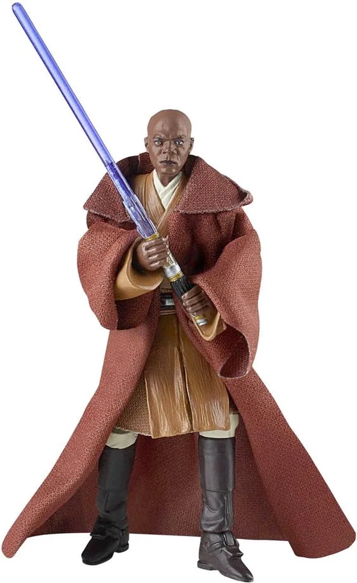 Mace Windu - Episode II Vintage Collection 2022 Action Figure (10 cm) van Hasbro in Meerkleurig – productfoto