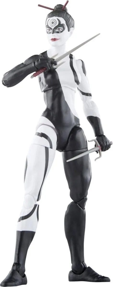 Marvel Knights - Marvel Legends Lady Bullseye (BAF: Mindless One) 15 cm Actiefiguur van Hasbro in Multicolours – productfoto