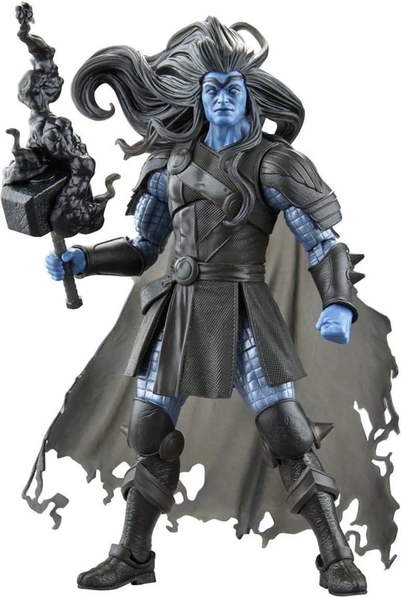 Marvel Legends Action Figure Black Winter (Thor) (BAF: Marvel's Zabu) 15 cm Action Figuur van Hasbro in Zwart, Blauw – productfoto