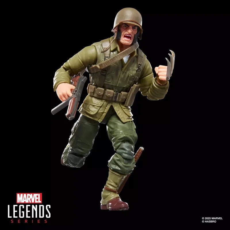 Marvel Legends Action Figure Wolverine (WWII Logan) 15 cm Action Figuur by Hasbro in Multicolour – product photo