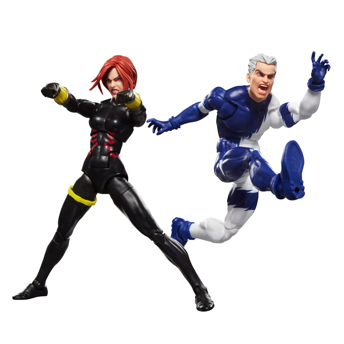 Marvel Legends Black Widow and Quicksilver från Hasbro – produktbild