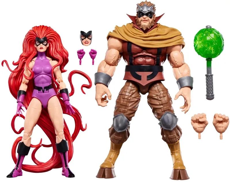 Marvel Legends Inhumans Action Figure Marvel's Medusa en Gorgon 15 cm van Hasbro in Meerkleurig – productfoto