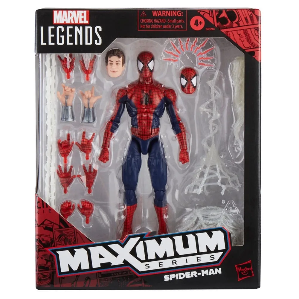 Marvel Legends Maximum Series Spider-Man från Hasbro – produktbild