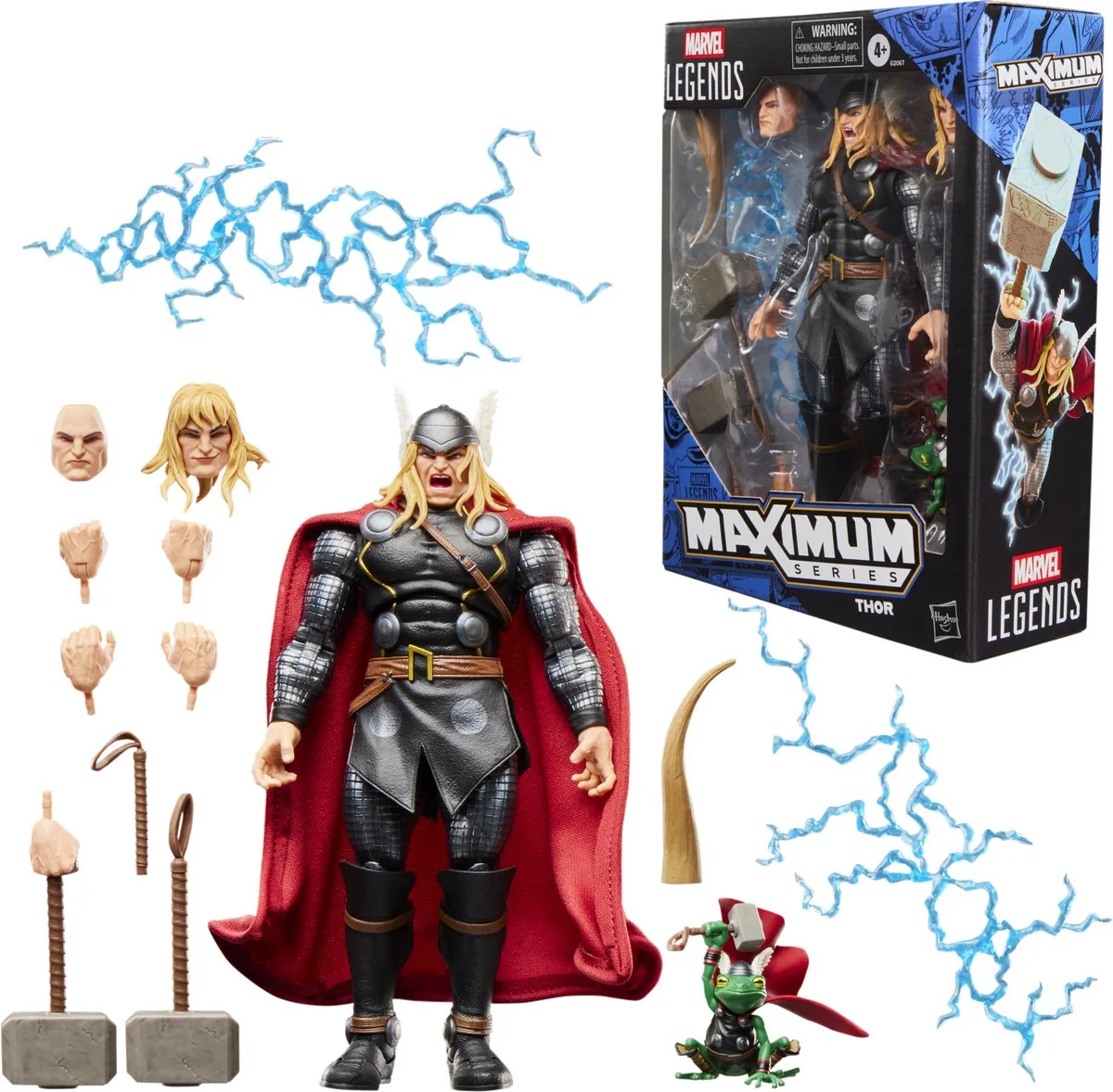 Marvel Legends Maximum Series Thor Action Figure 15 cm van Hasbro in Grijs – productfoto