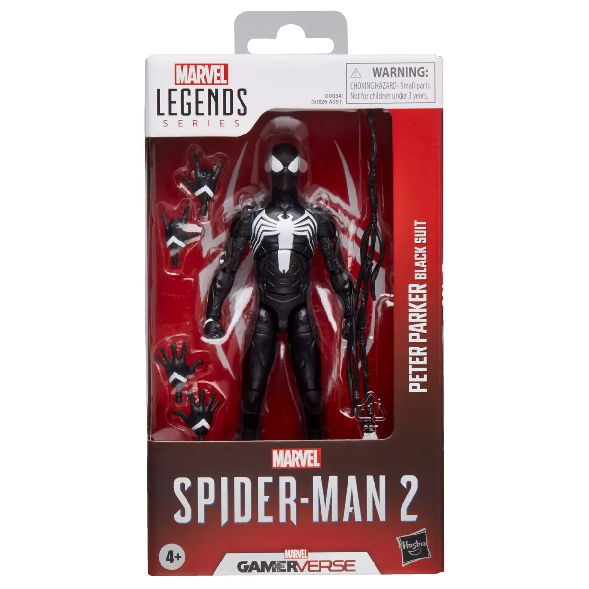 Marvel Legends Peter Parker Black Suit von Hasbro – Produktfoto