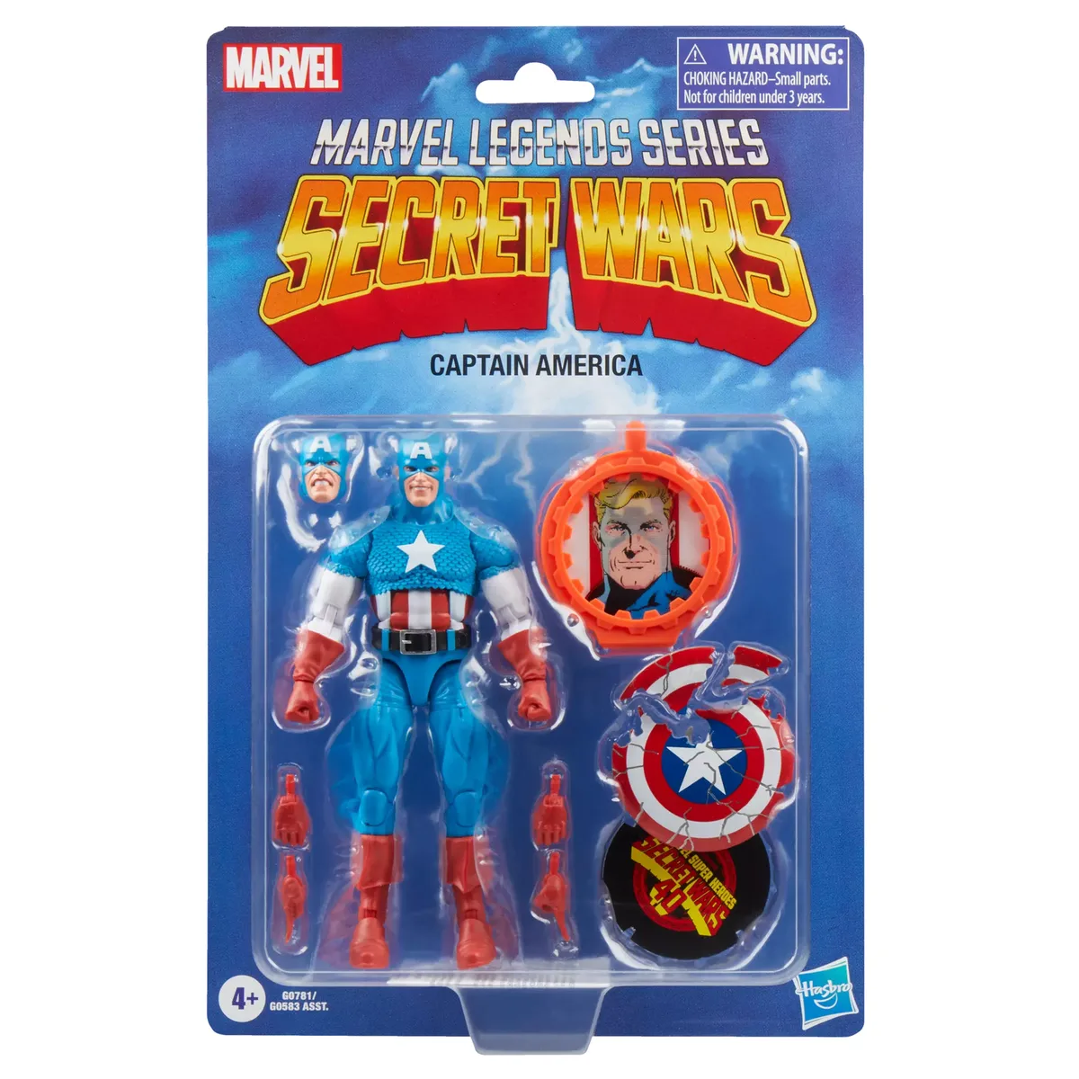 Marvel Legends Secret Wars Captain America von Hasbro – Produktfoto