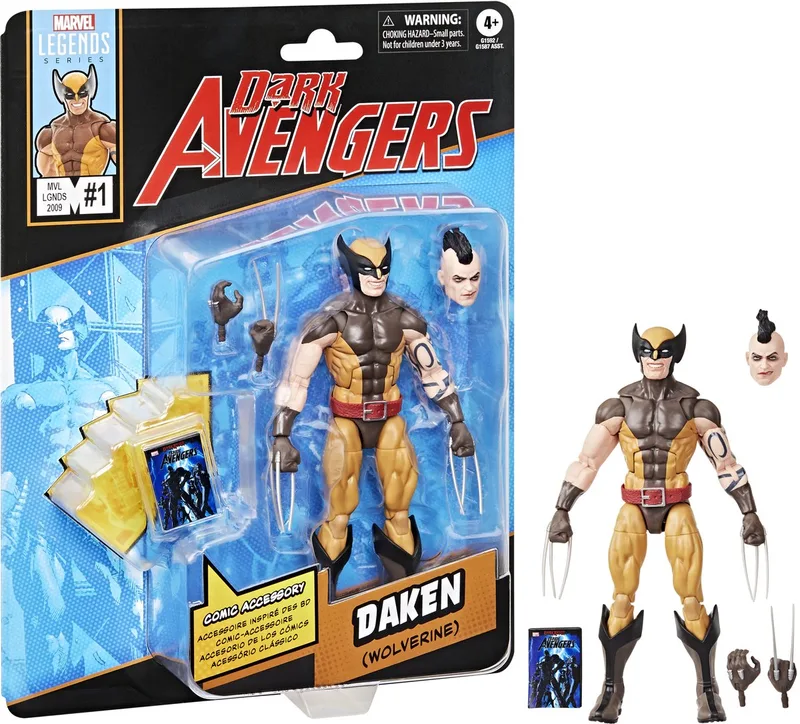 Marvel Legends Series Daken - Wolverine - Actiefiguur van Hasbro in Meerkleurig – productfoto