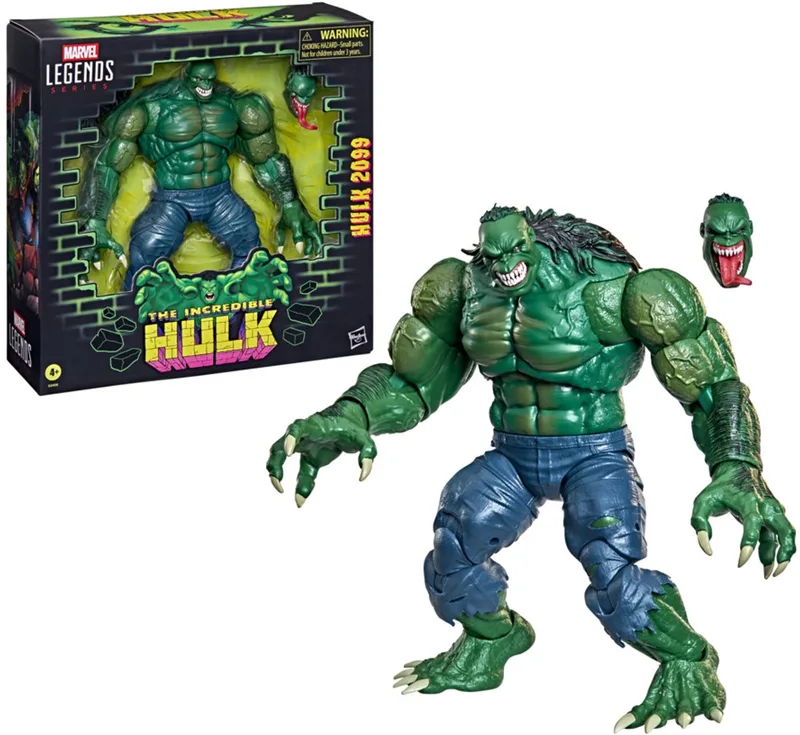 Marvel Legends Series - Hulk 2099 - Stripactiefiguur van Hasbro in Groen – productfoto