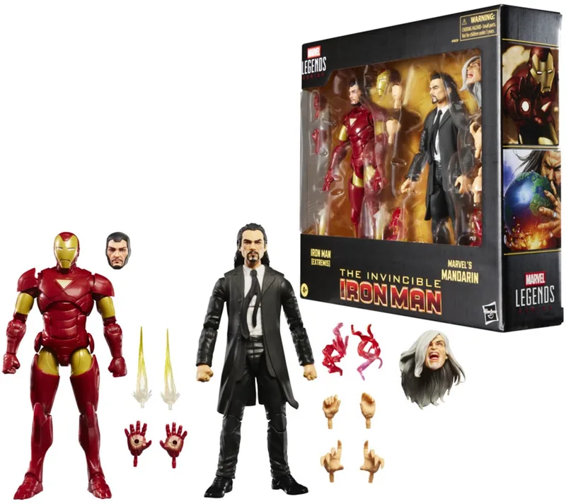 Marvel Legends Series - Iron Man - Extremis - en Marvels Mandarin - Comic Actiefiguren 15 cm by Hasbro in Multicolour – product photo