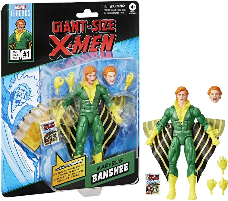 Marvel Legends Series Marvel's Banshee - Actiefiguur van Hasbro in Meerkleurig – productfoto