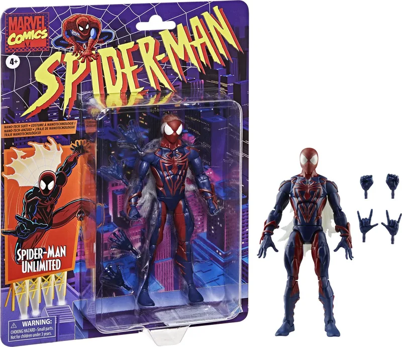 Marvel Legends Series Spider-Man Unlimited 15cm - Actiefiguur van Hasbro in Meerkleurig – productfoto