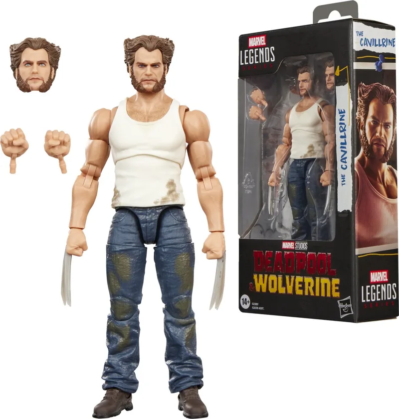 Marvel Legends Series The Cavillrine uit Deadpool & Wolverine van Marvel Studios, filmverzamelobject, X-Men-actiefiguur van 15 cm van Hasbro in Wit – productfoto