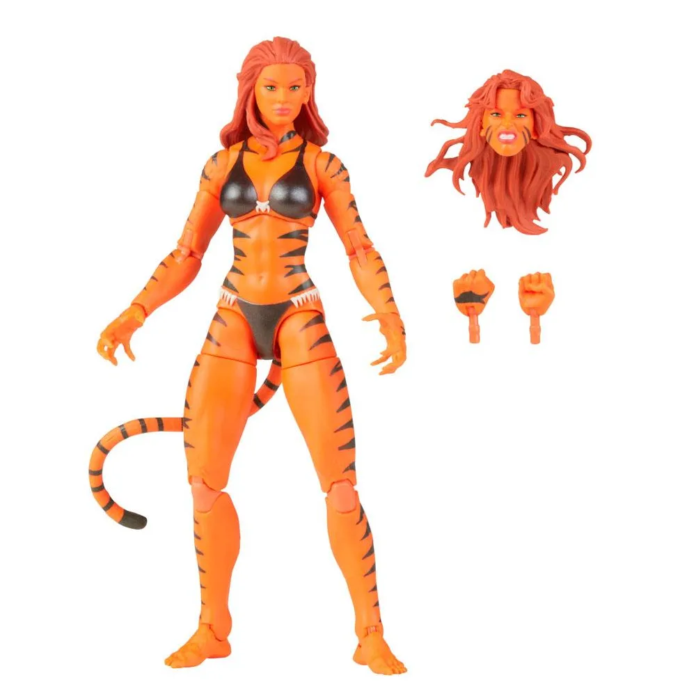Marvel Legends Series Tigra fra Hasbro – produktbillede