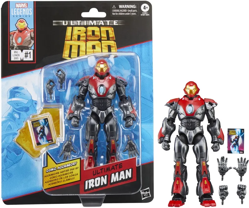 Marvel Legends Series Ultimate Iron Man - Actiefiguur van Hasbro in Meerkleurig – productfoto