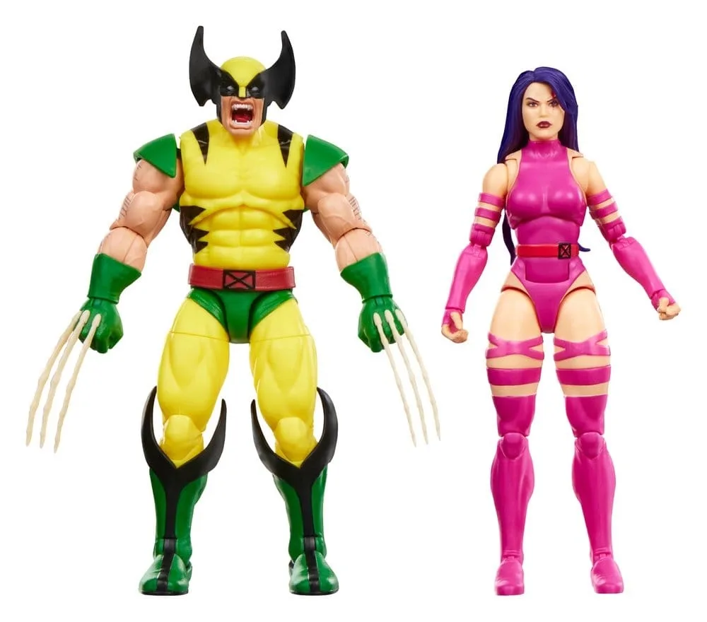 Marvel Legends Wolverine vs Psylocke från Hasbro – produktbild