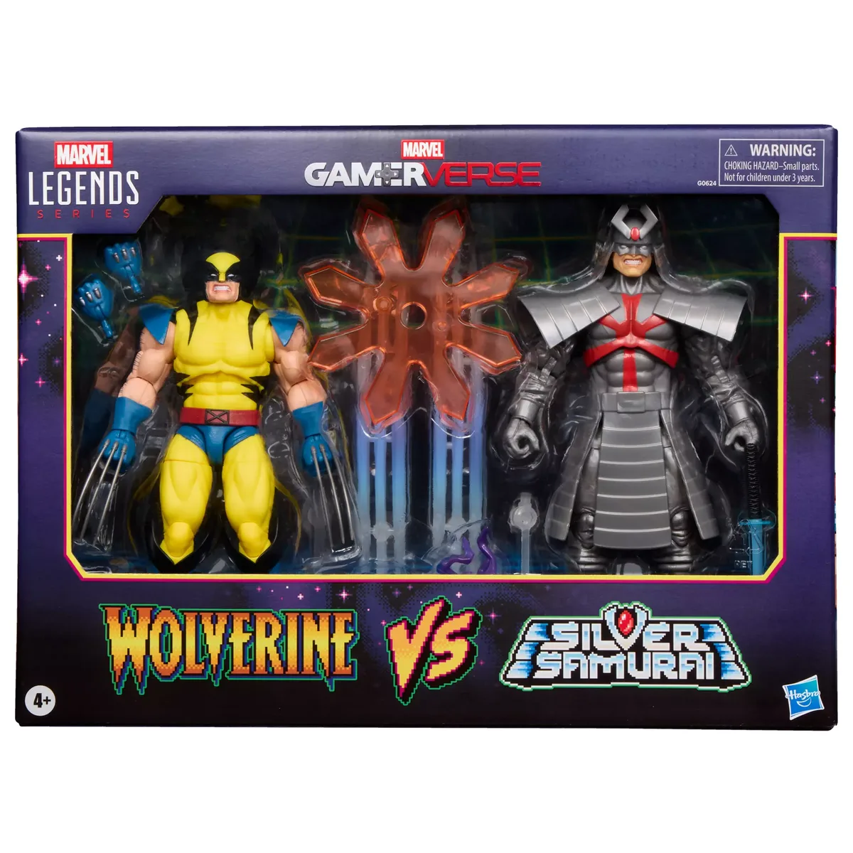 Marvel Legends Wolverine vs. Silver Samurai de Hasbro – photo produit
