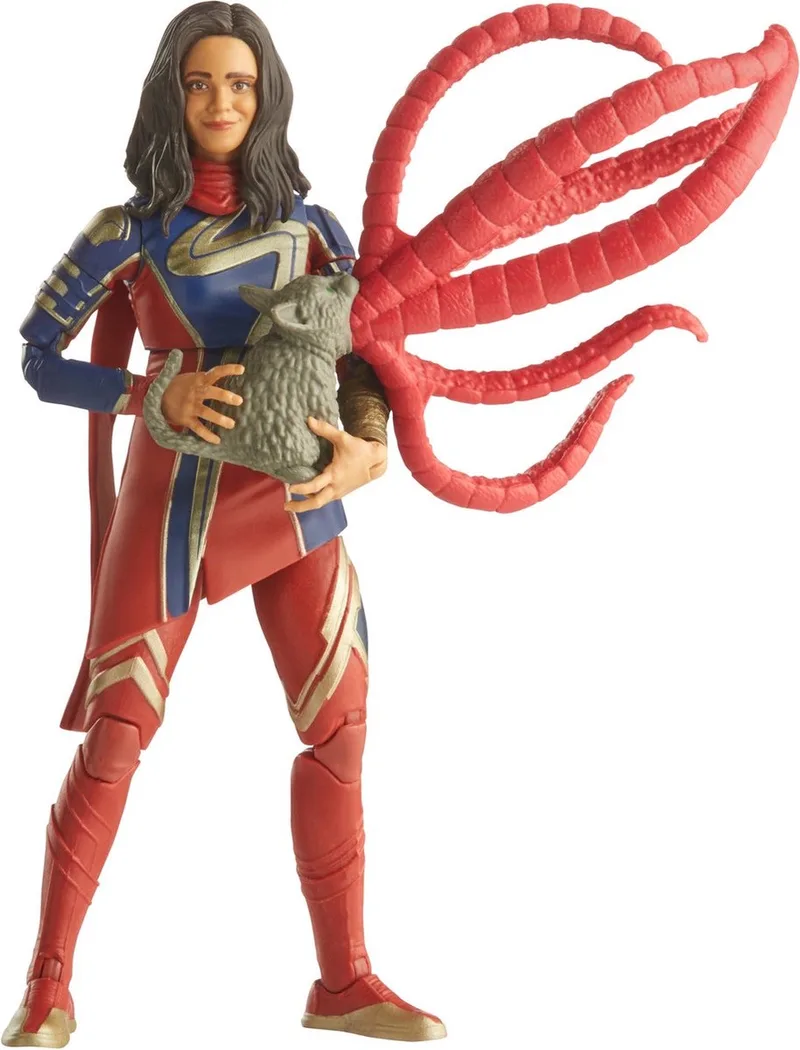 Ms. Marvel - The Marvels Marvel Legends (BAF: Totally Awesome Hulk) 15 cm Actiefiguur van Hasbro in Multicolours – productfoto