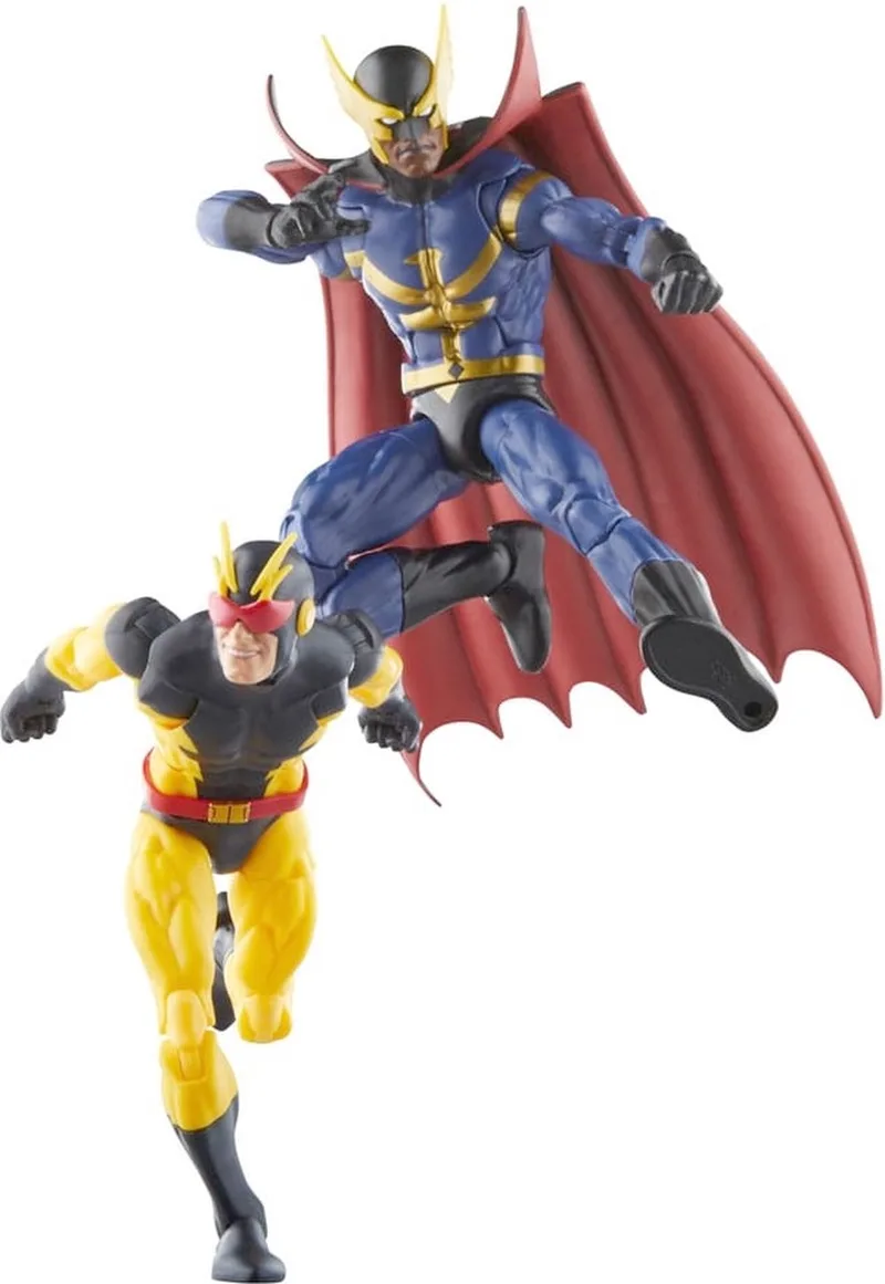 Nighthawk - Squadron Supreme Marvel Legends 2-Pack Nighthawk & Blur 15 cm Actiefiguur van Hasbro in Multicolours – productfoto