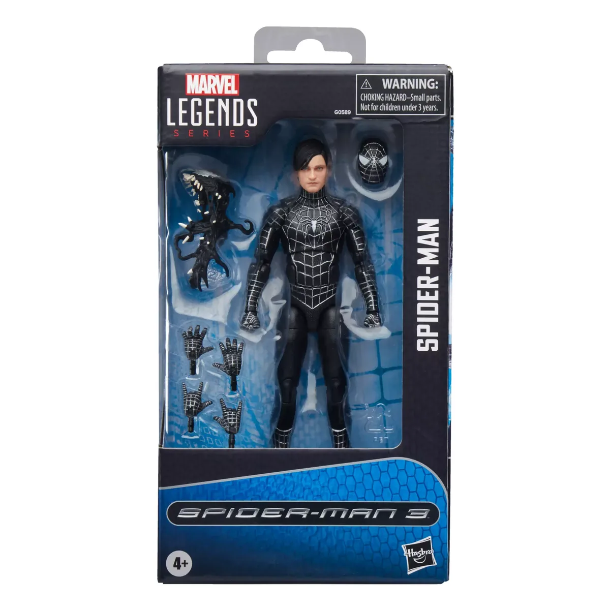 Spider-Man 3 Marvel Legends Spider-Man de Hasbro – photo produit