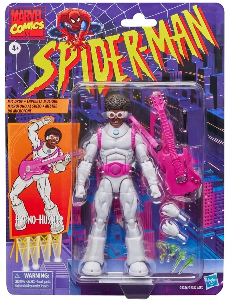 Spider-Man Marvel Legends Retro Action Figure Hypno-Hustler 15 cm Action Figuur van Hasbro in Meerkleurig – productfoto